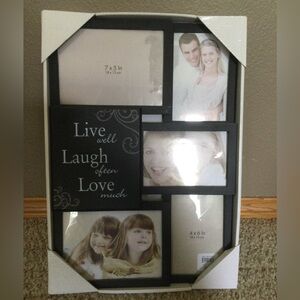 Black Decorative Multiphoto Frame